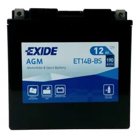 Akumulator motocyklowy EXIDE ET14B-BS/YT14B-BS