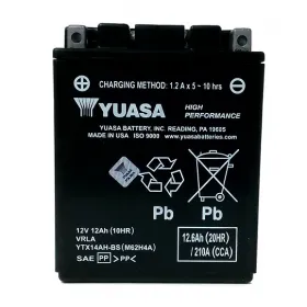 Akumulator YUASA YTX14AH-BS 12V 12Ah 210A