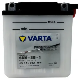 Akumulator VARTA 6N6-3B-1 6V 6Ah 30A