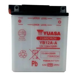 Akumulator YUASA YB12A-A 12V 12Ah 150A