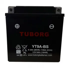 Akumulator TUBORG AGM YT9A-BS 12V 9AH 150A
