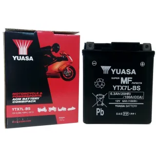 Akumulator YUASA YTX7L-BS 12V 6Ah 100A
